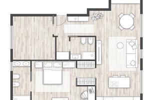 TRILOCALE A CHIVASSO : 395 euro