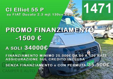 CAMPER CI DUCATO SEMINTEGRALE SEMIDINETTE LETTO FR