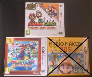 Giochi Wii, Nintendo 3DS e DS, singoli e in lotti