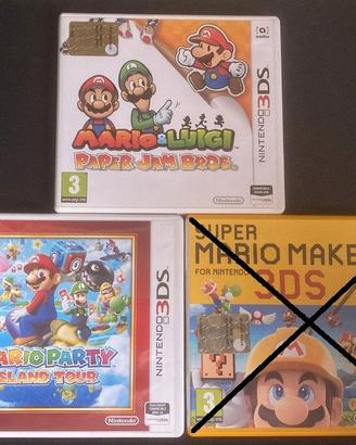Giochi Wii, Nintendo 3DS e DS, singoli e in lotti