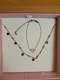 Collana e braccialetto Mabina Gioielli 