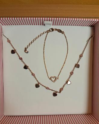 Collana e braccialetto Mabina Gioielli 