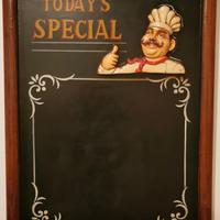 Lavagna quadro in legno vintage