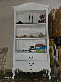 Mobile Libreria Shabby Chic Provenzale