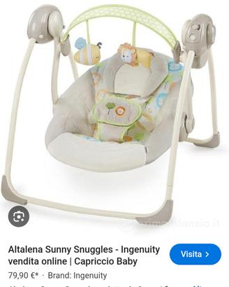 dondolino altalena per neonato