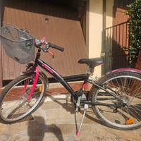 Bicicletta B-Twin ragazza 24" Decathlon