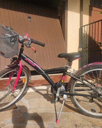 Bicicletta B-Twin ragazza 24" Decathlon