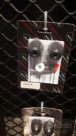 TERMINALI MANOPOLE "CORSA" NERI MOTO GUZZI