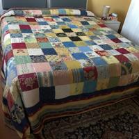 Coperta matrimoniale patchwork