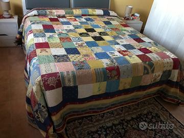 Coperta matrimoniale patchwork