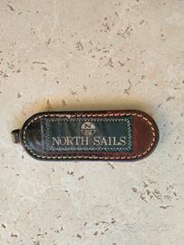 Portachiavi North Sails vera pelle