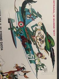 Cartoline alpini e 51 stormo 1977 istrana