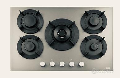 Piano cottura franke da 75 acciaio e ghisa