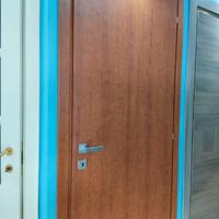 Porta in laminato ciliegio 80 x 210 spingere sx