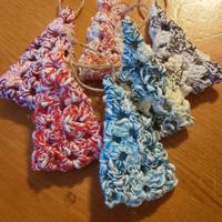 Set 6 Alberelli Natalizi Uncinetto