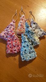 Set 6 Alberelli Natalizi Uncinetto