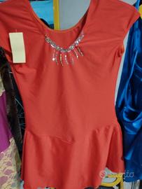 Body lycra danza pattinaggio tg.10 anni