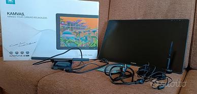 Huion Kamvas 22 Plus USO SCHERMO