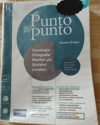 Libro grammatica medie