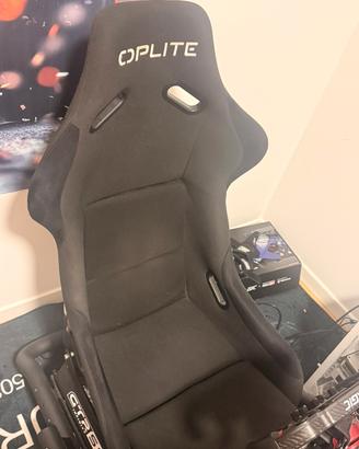 Sedile sim modello oplite fiber rs2
