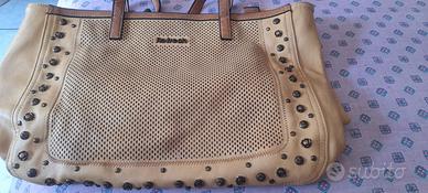 borsa refresh grande color giallo ocra