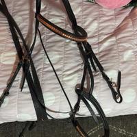 Testiera Equestro oro rosa FULL