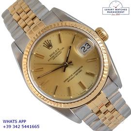 ROLEX Datejust 68273 Medium 31MM Champagne dial