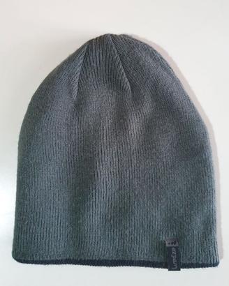 WEDZE - berretto sci adulto SIMPLE verde/nero.