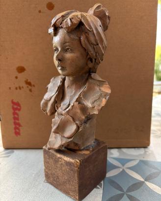 Scultura terracotta Paoletti