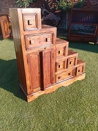 Mobile etnico scala cassettiera