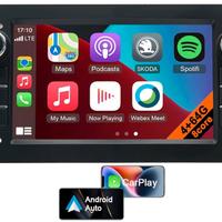 Autoradio 2 Din Android 13 per Opel GPS Bluetooth 