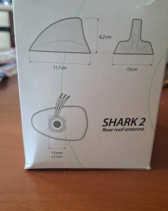 antenna pinna di squalo calearo shark 2