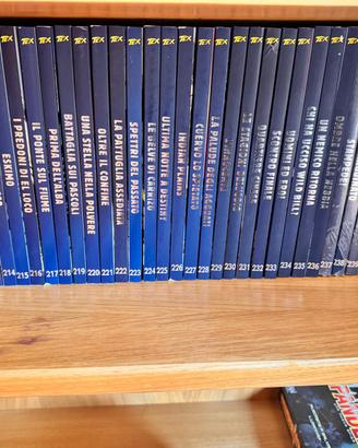 Tex Willer edizione espresso, volumi 1-232