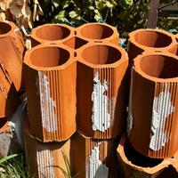 porta vini in terracotta