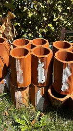 porta vini in terracotta