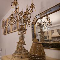 Lampada da tavolo stile barocco