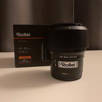 Rollei AF 85mm f:1.8 per Nikon Z mount