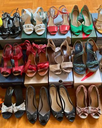 Stock 18 Paia Scarpe Donna 36/37 - Buono stato