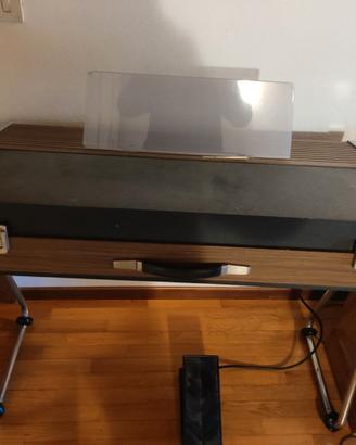 Tastiera musicale vintage anni 70