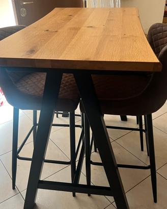 Tavolo alto JYSK SANDBY +2sedie e 2sgabelli 350€tr