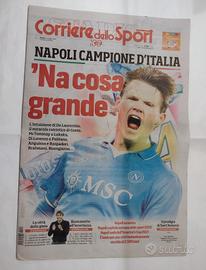 Corriere dello sport Scudetto Napoli 24 maggio