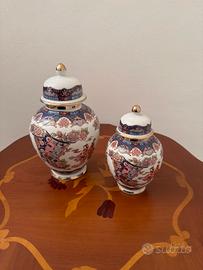 Coppia vasi in porcallana Kutani