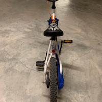 Bicicletta raggio 14 per bambini fino a 6 anni