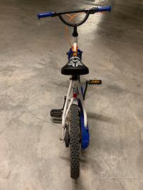 Bicicletta raggio 14 per bambini fino a 6 anni