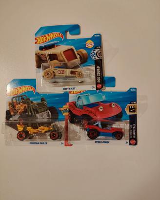 Set 3 Modellini Hot Wheels 2026