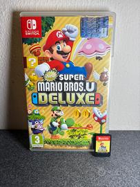 Super Mario Bros U Deluxe Switch Completo PAL ITA