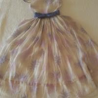 Abito vintage boho-hippie da sposa o evento