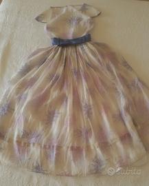 Abito vintage boho-hippie da sposa o evento