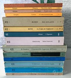14 libri edizioni Adelphi