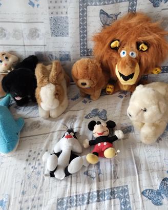 Peluches vari